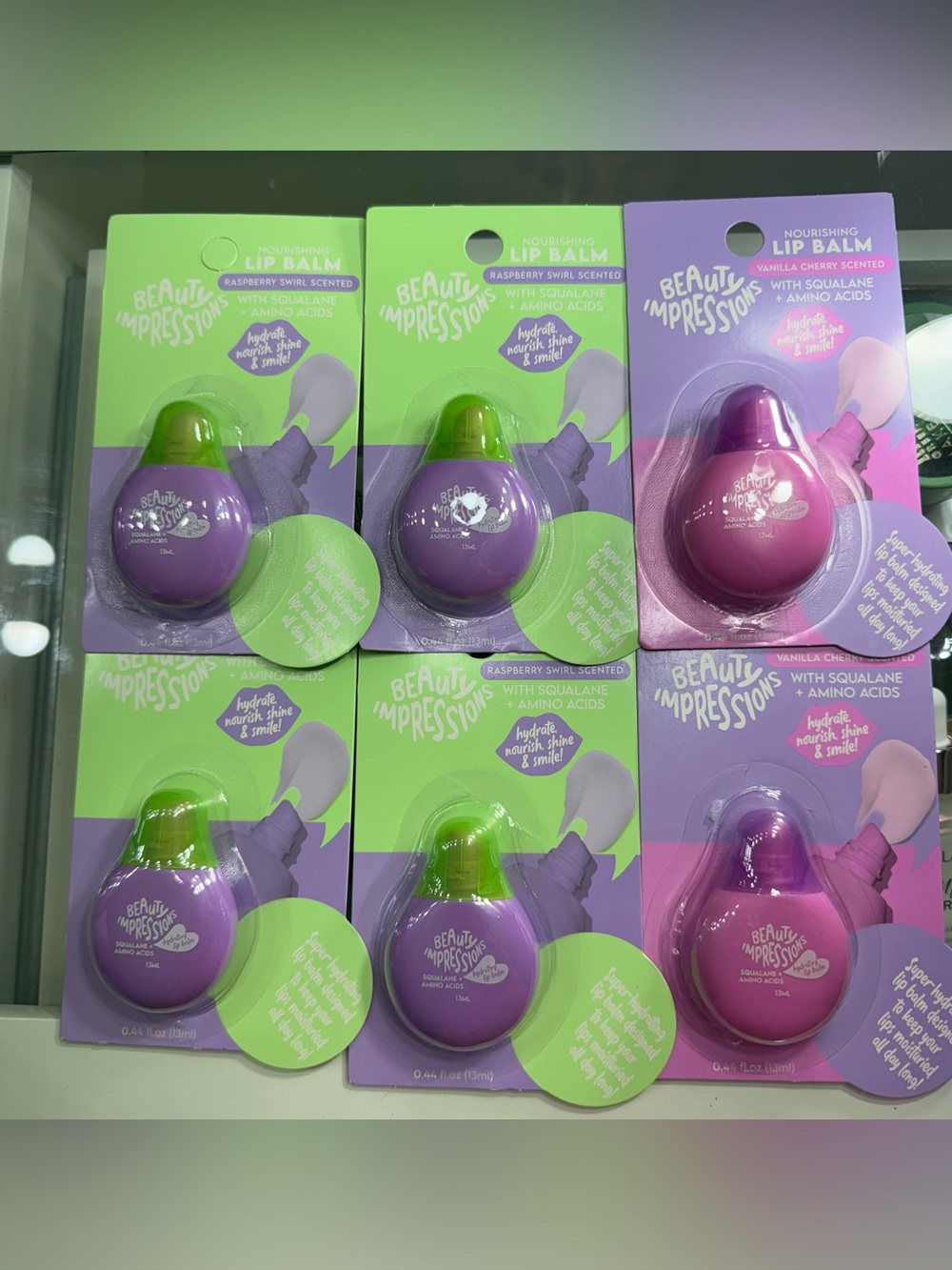 Beauty Impressions Lip Balms